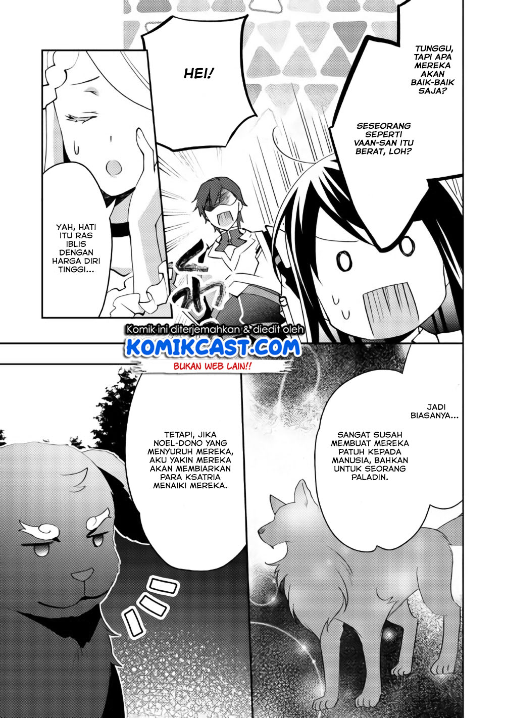 Isekai de “Kuro no Iyashi Te” tte Yobareteimasu Chapter 40 Bahasa Indonesia